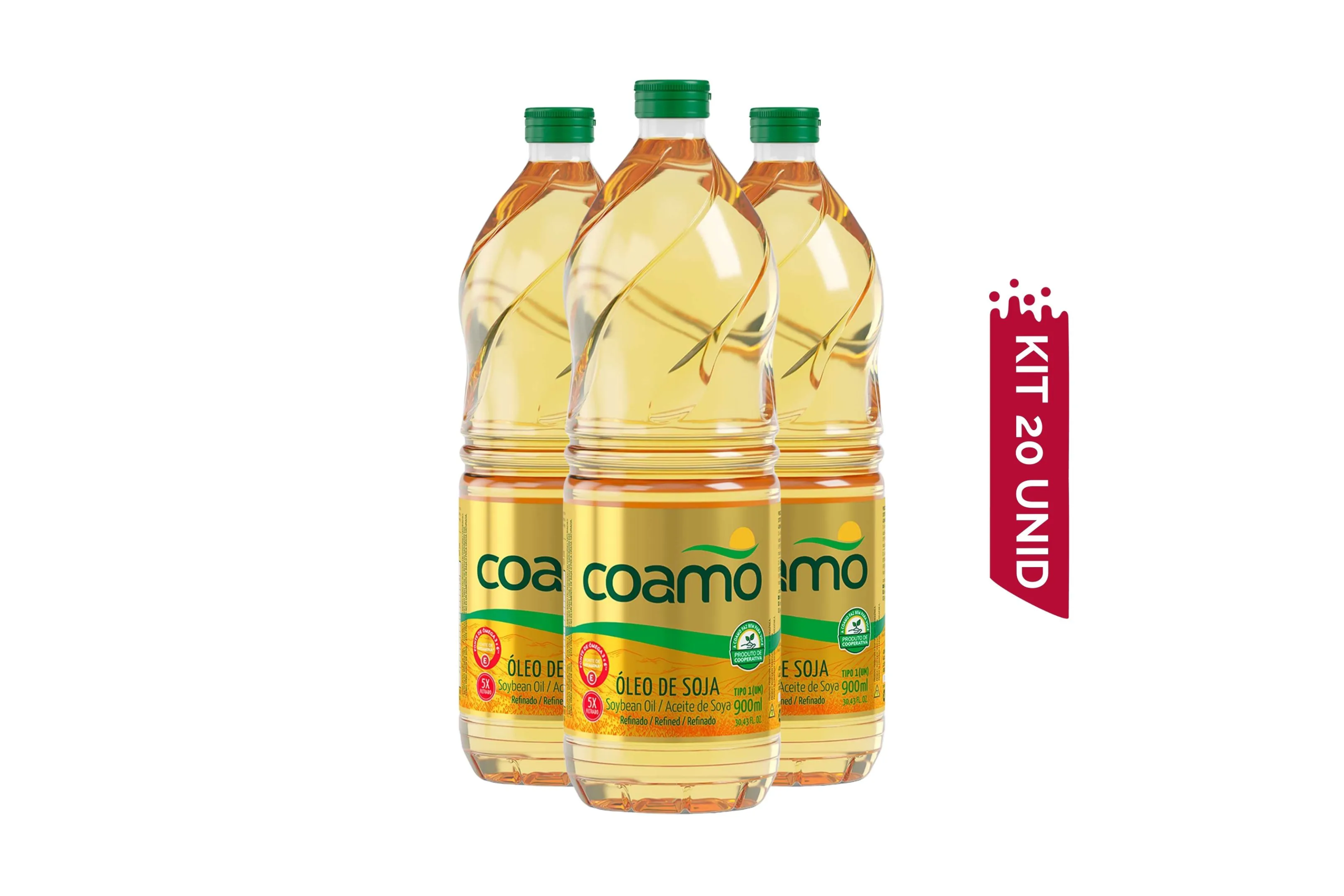 Oleo De Soja Coamo Tradicional Kit 3